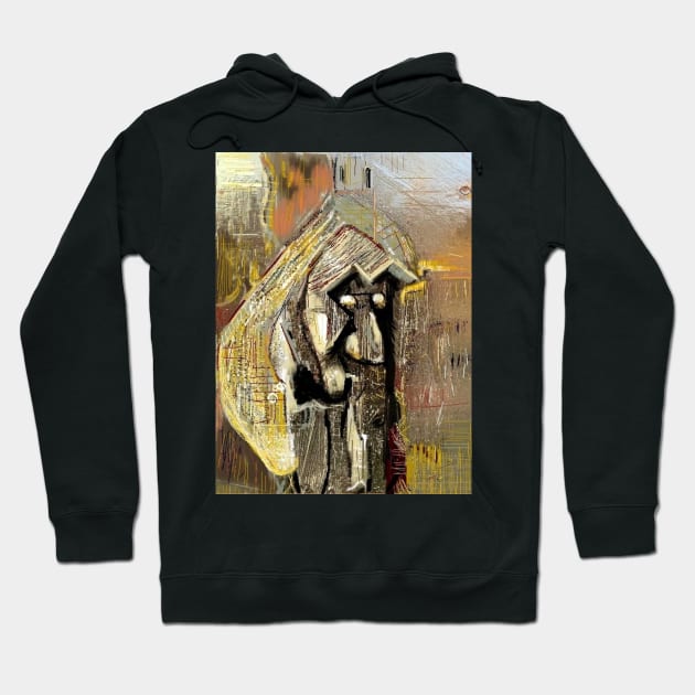 The Old Man Tote, Pin, Wall Art Hoodie by DeniseMorgan